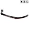 Spec-D Tuning 03-05 Nissan 350Z Front Bumper Lip Glossy Black With Red Trim LPF-370Z09GB-RD-PQ - alternate 1